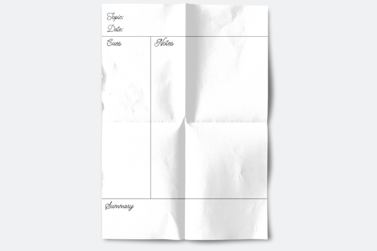 Free Cornell Notes Template for GoodNotes + Printables - DIYHomeprintables